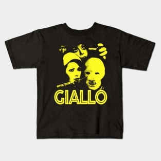 Giallo Film Italian Horror Movie Kids T-Shirt